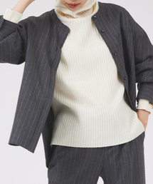 qualite | 【セットアップ対応】ウールサキソニーブラウス(シャツ/ブラウス)