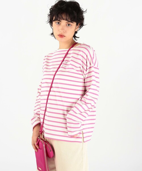 To b. by agnes b.(トゥービーバイアニエスベー)の「WV12 POCHETTE ナイロンマルチポシェット(バックパック/リュック・レディース・ピンク・FREE)」の10枚目の写真