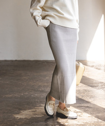 Noble | 《追加4》リブニットタイトスカート(スカート)