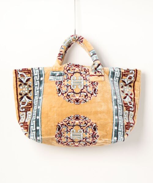 PUEBCO（プエブコ）の「RUG FABRIC BAG（トートバッグ・メンズ・バーガンディー/イエロー系その他/ブルー系その他/ネイビー系・ONE SIZE）」の20枚目の写真