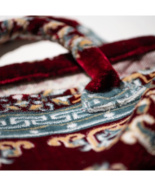 PUEBCO（プエブコ）の「RUG FABRIC BAG（トートバッグ・メンズ・バーガンディー/イエロー系その他/ブルー系その他/ネイビー系・ONE SIZE）」の18枚目の写真