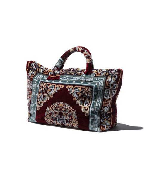 PUEBCO（プエブコ）の「RUG FABRIC BAG（トートバッグ・メンズ・バーガンディー/イエロー系その他/ブルー系その他/ネイビー系・ONE SIZE）」の17枚目の写真