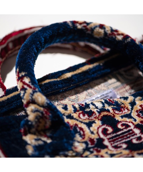 PUEBCO（プエブコ）の「RUG FABRIC BAG（トートバッグ・メンズ・バーガンディー/イエロー系その他/ブルー系その他/ネイビー系・ONE SIZE）」の14枚目の写真