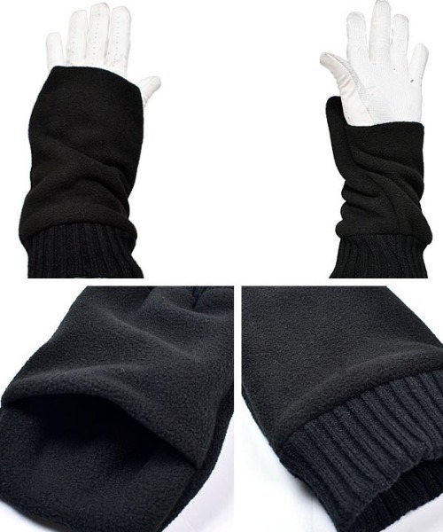 COMON GOLF（コモンゴルフ）の「ゴルフハンドウォームフリースミトン（ゴルフグッズ・メンズ・ブラック・FREE）」の6枚目の写真