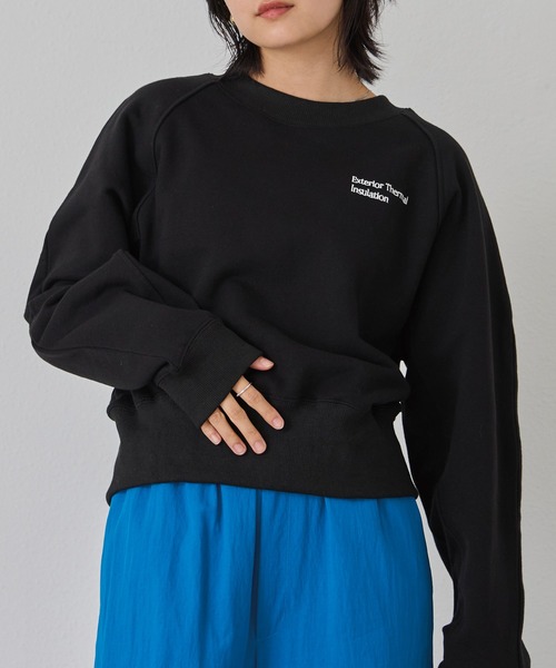 LAVEANGE（ラビアンジェ）の「バックファスナースウェット（スウェット・レディース・ブラック/グレー・LL/3L/4L/M）」の4枚目の写真