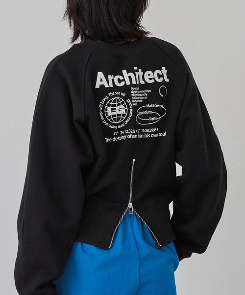 LAVEANGE（ラビアンジェ）の「バックファスナースウェット（スウェット・レディース・ブラック/グレー・LL/3L/4L/M）」の6枚目の写真