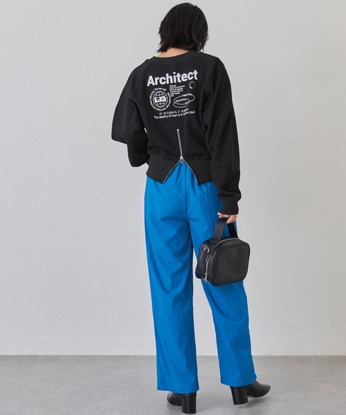 LAVEANGE（ラビアンジェ）の「バックファスナースウェット（スウェット・レディース・ブラック/グレー・LL/3L/4L/M）」の10枚目の写真