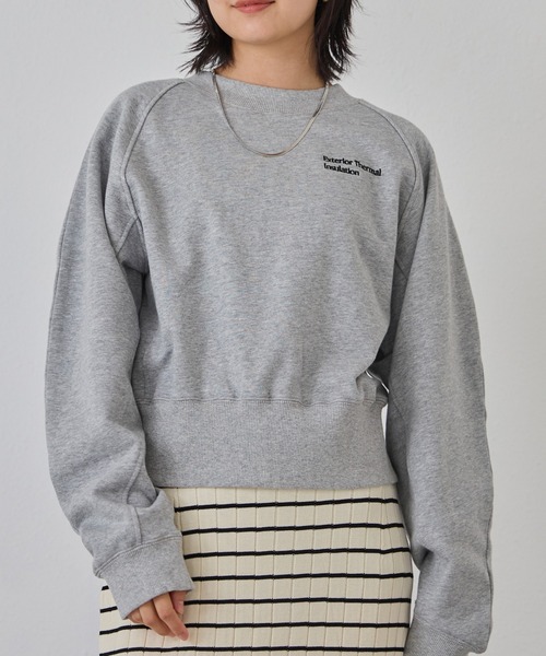 LAVEANGE（ラビアンジェ）の「バックファスナースウェット（スウェット・レディース・ブラック/グレー・LL/3L/4L/M）」の12枚目の写真