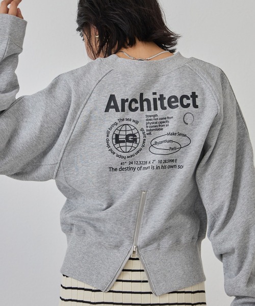 LAVEANGE（ラビアンジェ）の「バックファスナースウェット（スウェット・レディース・ブラック/グレー・LL/3L/4L/M）」の15枚目の写真