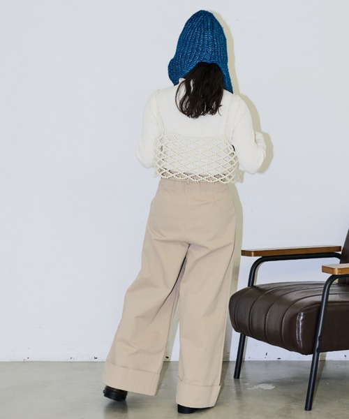 MERLOT(メルロー)の「パールビスチェ(ベスト・レディース・ホワイト・FREE)」の13枚目の写真