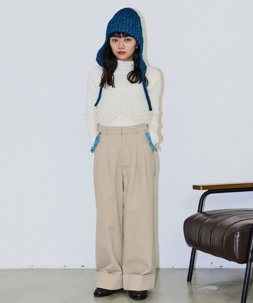 MERLOT(メルロー)の「パールビスチェ(ベスト・レディース・ホワイト・FREE)」の11枚目の写真