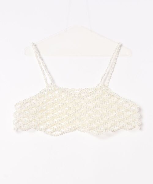 MERLOT(メルロー)の「パールビスチェ(ベスト・レディース・ホワイト・FREE)」の16枚目の写真
