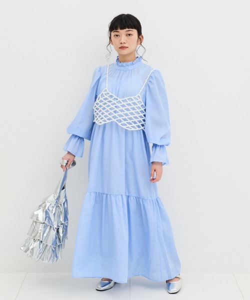 MERLOT(メルロー)の「パールビスチェ(ベスト・レディース・ホワイト・FREE)」の21枚目の写真