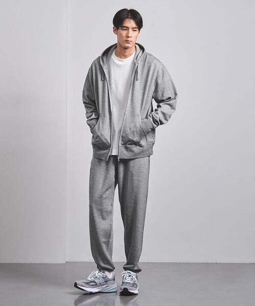 ICEBREAKER(アイスブレーカー)の「<icebreaker> REALFLEECE LS ZIP HOODIE/リアルフリース ロングスリーブ ジップ フーディ(パーカー・メンズ・グレー・L/M/S)」の8枚目の写真
