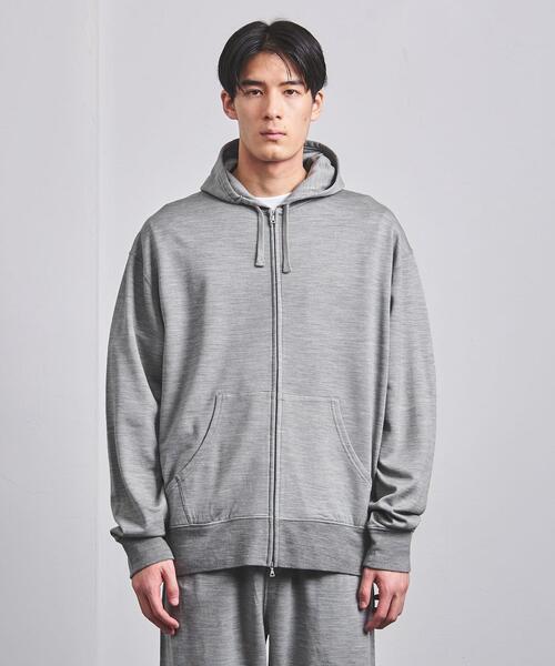 ICEBREAKER(アイスブレーカー)の「<icebreaker> REALFLEECE LS ZIP HOODIE/リアルフリース ロングスリーブ ジップ フーディ(パーカー・メンズ・グレー・L/M/S)」の3枚目の写真
