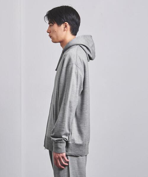 ICEBREAKER(アイスブレーカー)の「<icebreaker> REALFLEECE LS ZIP HOODIE/リアルフリース ロングスリーブ ジップ フーディ(パーカー・メンズ・グレー・L/M/S)」の4枚目の写真