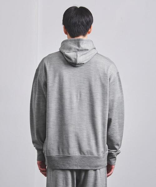 ICEBREAKER(アイスブレーカー)の「<icebreaker> REALFLEECE LS ZIP HOODIE/リアルフリース ロングスリーブ ジップ フーディ(パーカー・メンズ・グレー・L/M/S)」の5枚目の写真