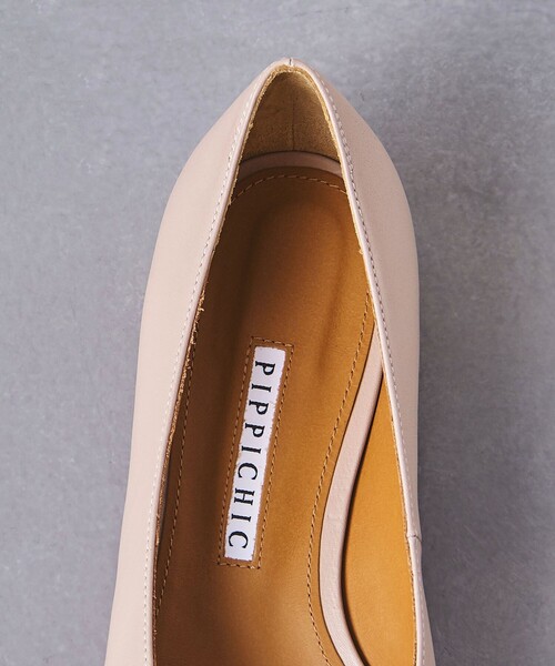Pippichic（ピッピシック）の「【別注】＜PIPPICHIC＞ANNA V LTH パンプス（パンプス・レディース・ベージュ・35h/37h/36h/36/37/38）」の11枚目の写真