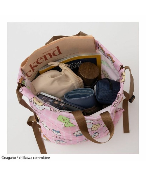 Mac-House(マックハウス)の「ちいかわ ナップサック(バックパック/リュック・キッズ・ピンク・フリー)」の8枚目の写真