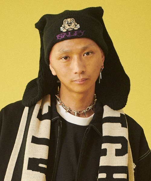 GALFY（ガルフィー）の「『GALFY/ガルフィー』犬耳ニット帽（ニット