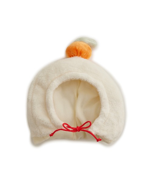 ROPE' PICNIC（ロペピクニック）の「【DOG】鏡餅コスチューム（ペットウェア・レディース・オフホワイト・FREE）」の3枚目の写真