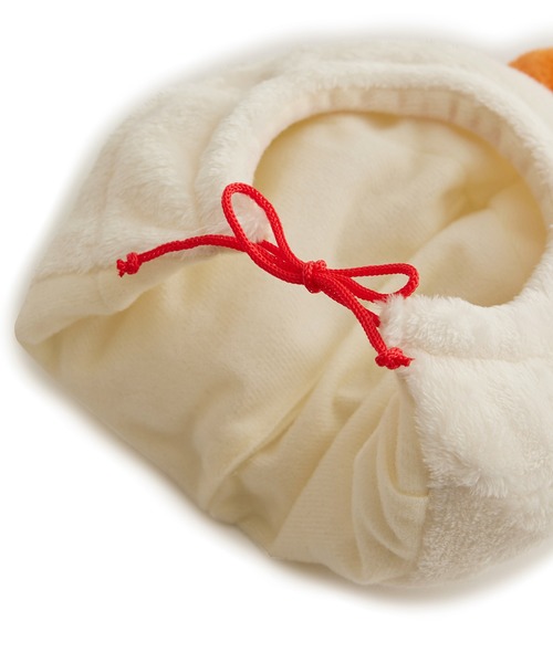 ROPE' PICNIC（ロペピクニック）の「【DOG】鏡餅コスチューム（ペットウェア・レディース・オフホワイト・FREE）」の6枚目の写真