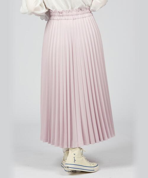 To b. by agnes b.(トゥービーバイアニエスベー)の「アコーディオンプリーツスカート(スカート・レディース・ピンク・40/38/36)」の5枚目の写真