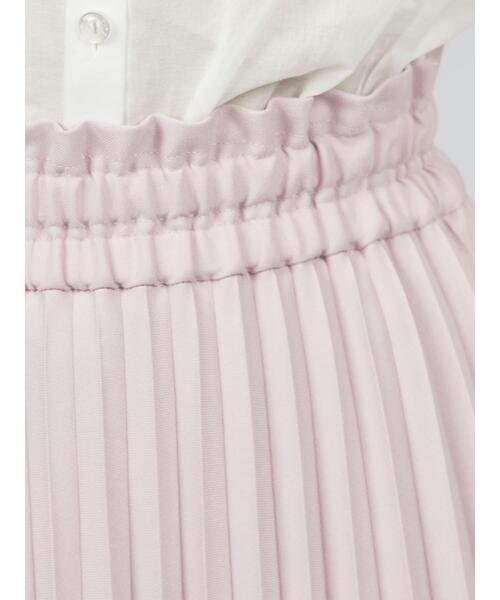 To b. by agnes b.(トゥービーバイアニエスベー)の「アコーディオンプリーツスカート(スカート・レディース・ピンク・40/38/36)」の6枚目の写真