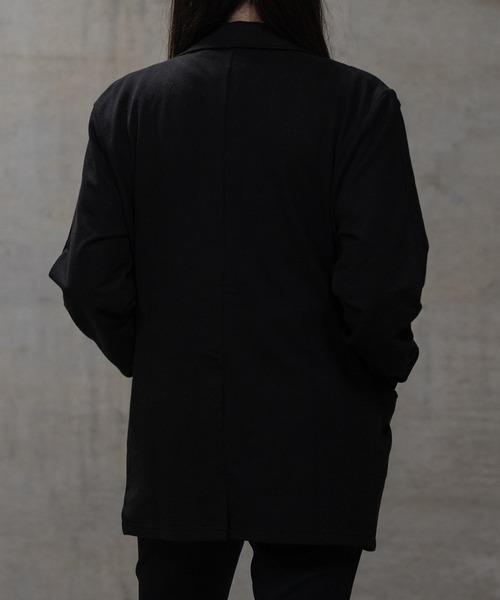 JOHN'S CLOSET(ジョンズクローゼット)の「【40I】両面起毛 シングルテーラードジャケット(テーラードジャケット・メンズ・グレー/カーキ/チャコールグレー/ブラック・MEDIUM/LARGE)」の8枚目の写真