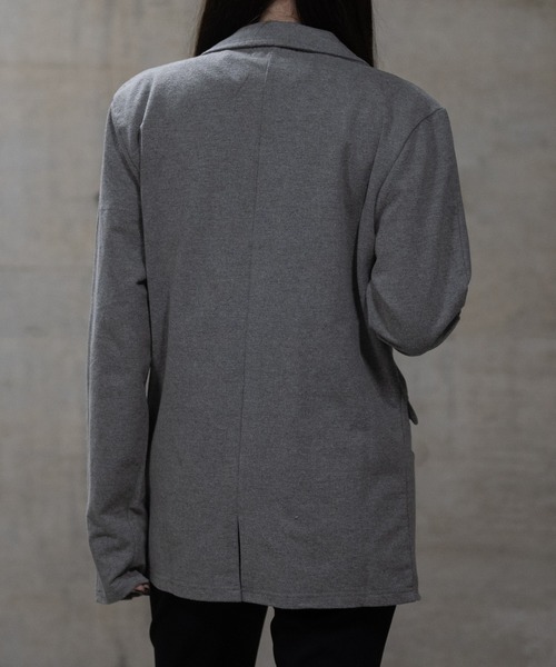 JOHN'S CLOSET(ジョンズクローゼット)の「【40I】両面起毛 シングルテーラードジャケット(テーラードジャケット・メンズ・グレー/カーキ/チャコールグレー/ブラック・MEDIUM/LARGE)」の19枚目の写真