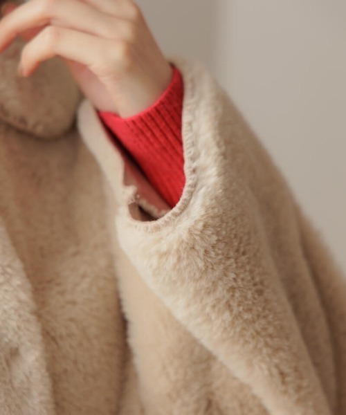 flower（フラワー）の「コンフィファーコート2（ノーカラーコート・レディース・アイボリー/ベージュ・FREE）」の20枚目の写真