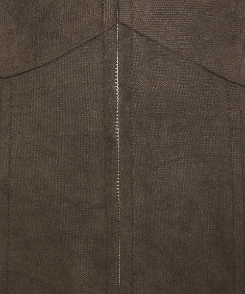 mysty woman（ミスティウーマン）の「フロントZIPキャミワンピ　101907（ワンピース・レディース・ホワイト系その他/チャコールグレー/ピンク・FREE）」の19枚目の写真