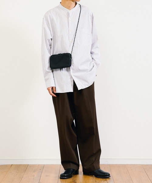 Butler Verner Sails（バトラーヴァーナーセイルス）の「Butler Verner Sails バトラーバーナーセイルズ / コーデュラFESサコッシュ ショルダーバッグ / JA-1981-33（ショルダーバッグ・メンズ・カーキ/ブラック/ネイビー・FREE）」の16枚目の写真