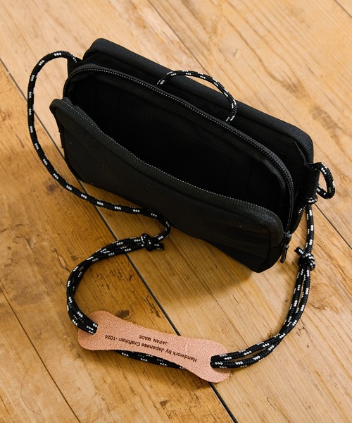 Butler Verner Sails（バトラーヴァーナーセイルス）の「Butler Verner Sails バトラーバーナーセイルズ / コーデュラFESサコッシュ ショルダーバッグ / JA-1981-33（ショルダーバッグ・メンズ・カーキ/ブラック/ネイビー・FREE）」の4枚目の写真