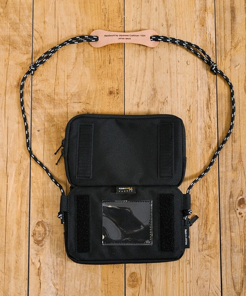 Butler Verner Sails（バトラーヴァーナーセイルス）の「Butler Verner Sails バトラーバーナーセイルズ / コーデュラFESサコッシュ ショルダーバッグ / JA-1981-33（ショルダーバッグ・メンズ・カーキ/ブラック/ネイビー・FREE）」の5枚目の写真
