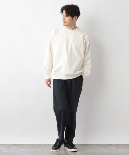 GLOBAL WORK（グローバルワーク）の「乾きやすいスウェット長袖/M/975730（スウェット・メンズ・チャコールグレー/オフホワイト/サックスブルー/ブルー/ホワイト系その他2・SMALL/MEDIUM/LARGE/X-LARGE）」の22枚目の写真