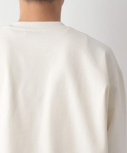 GLOBAL WORK（グローバルワーク）の「乾きやすいスウェット長袖/M/975730（スウェット・メンズ・チャコールグレー/オフホワイト/サックスブルー/ブルー/ホワイト系その他2・SMALL/MEDIUM/LARGE/X-LARGE）」の11枚目の写真