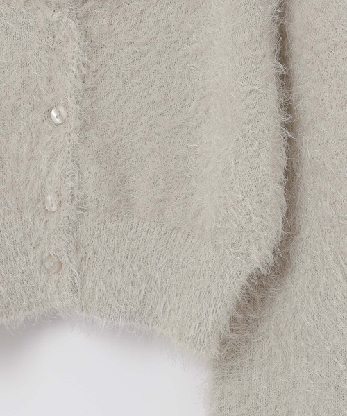 Heather(ヘザー)の「セーラーニットカーディガン 105016(カーディガン/ボレロ・レディース・ピンク/オフホワイト/グレー・FREE)」の7枚目の写真