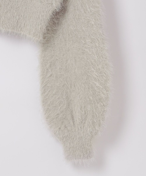 Heather(ヘザー)の「セーラーニットカーディガン 105016(カーディガン/ボレロ・レディース・ピンク/オフホワイト/グレー・FREE)」の8枚目の写真