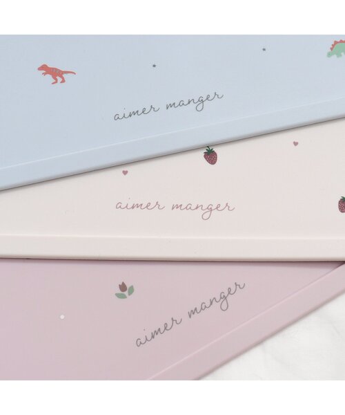 apres les cours（アプレレクール）の「バラエティシリコンマット（マグ/哺乳瓶/お食事グッズ・キッズ・ピンク/サックスブルー/アイボリー・FREE）」の6枚目の写真