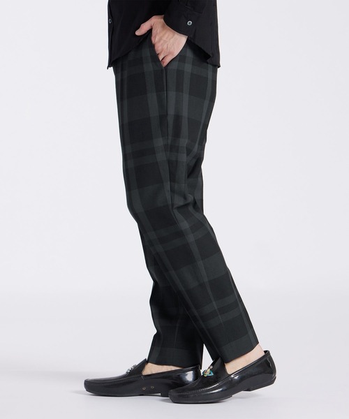 Vivienne Westwood MAN（ヴィヴィアンウエストウッドマン）の「"CUBIST CHECK" トラウザーズ【149023 3308】（スラックス・メンズ・ブラック・44/46/48/50）」の5枚目の写真