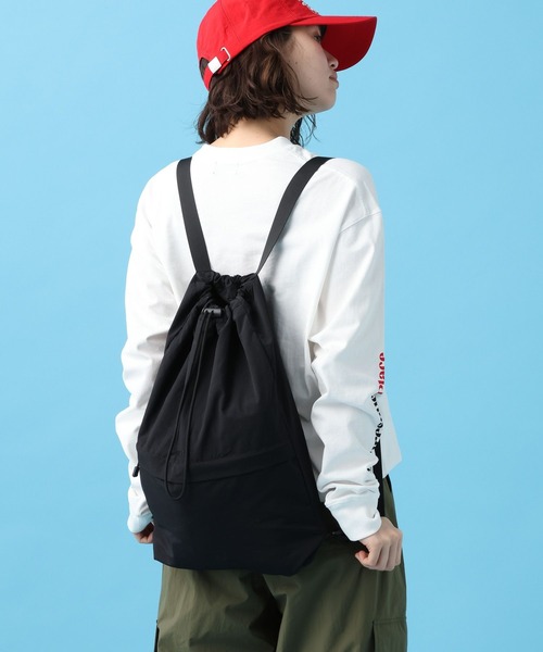 PBLIM(ページボーイリム)の「PBLIM/ナップザック(バックパック/リュック・レディース・ブラック/グレー・FREE)」の2枚目の写真