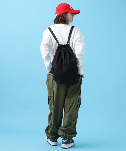 PBLIM(ページボーイリム)の「PBLIM/ナップザック(バックパック/リュック・レディース・ブラック/グレー・FREE)」の10枚目の写真