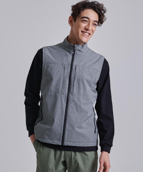 Eddie Bauer（エディーバウアー）の「ウィンドホイル ベスト（ベスト・メンズ・ブラック/ライトグリーン/グレー・XXL/M/XL/L/S）」の2枚目の写真