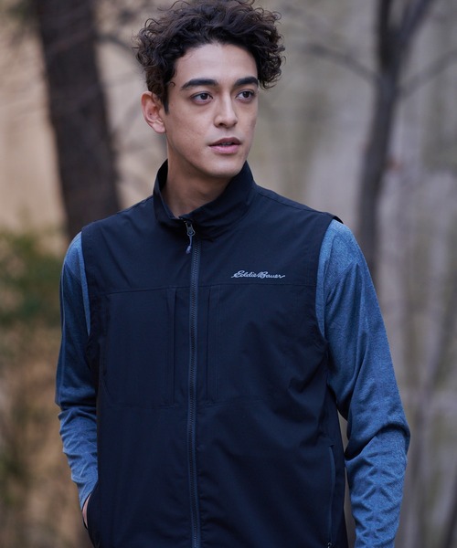 Eddie Bauer（エディーバウアー）の「ウィンドホイル ベスト（ベスト・メンズ・ブラック/ライトグリーン/グレー・XXL/M/XL/L/S）」の14枚目の写真