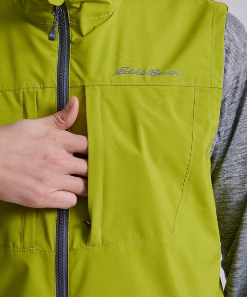 Eddie Bauer（エディーバウアー）の「ウィンドホイル ベスト（ベスト・メンズ・ブラック/ライトグリーン/グレー・XXL/M/XL/L/S）」の7枚目の写真