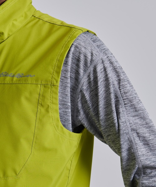 Eddie Bauer（エディーバウアー）の「ウィンドホイル ベスト（ベスト・メンズ・ブラック/ライトグリーン/グレー・XXL/M/XL/L/S）」の8枚目の写真