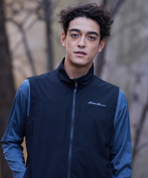 Eddie Bauer（エディーバウアー）の「ウィンドホイル ベスト（ベスト・メンズ・ブラック/ライトグリーン/グレー・XXL/M/XL/L/S）」の13枚目の写真