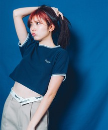 SEED STITCH TEE【WOMENS】