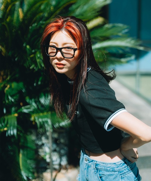 Subciety（サブサエティ）の「SEED STITCH TEE【WOMENS】（Tシャツ/カットソー・レディース・ネイビー/ホワイト/グリーン/ブラック・FREE/X-SMALL）」の19枚目の写真